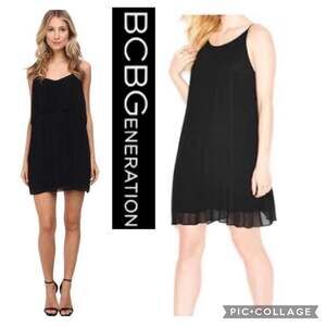 NWT BCBGeneration pleated formal chic dress size medium